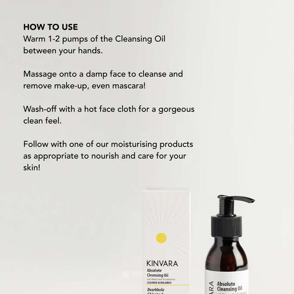 Kinvara Absolute Cleansing Oil 100ml