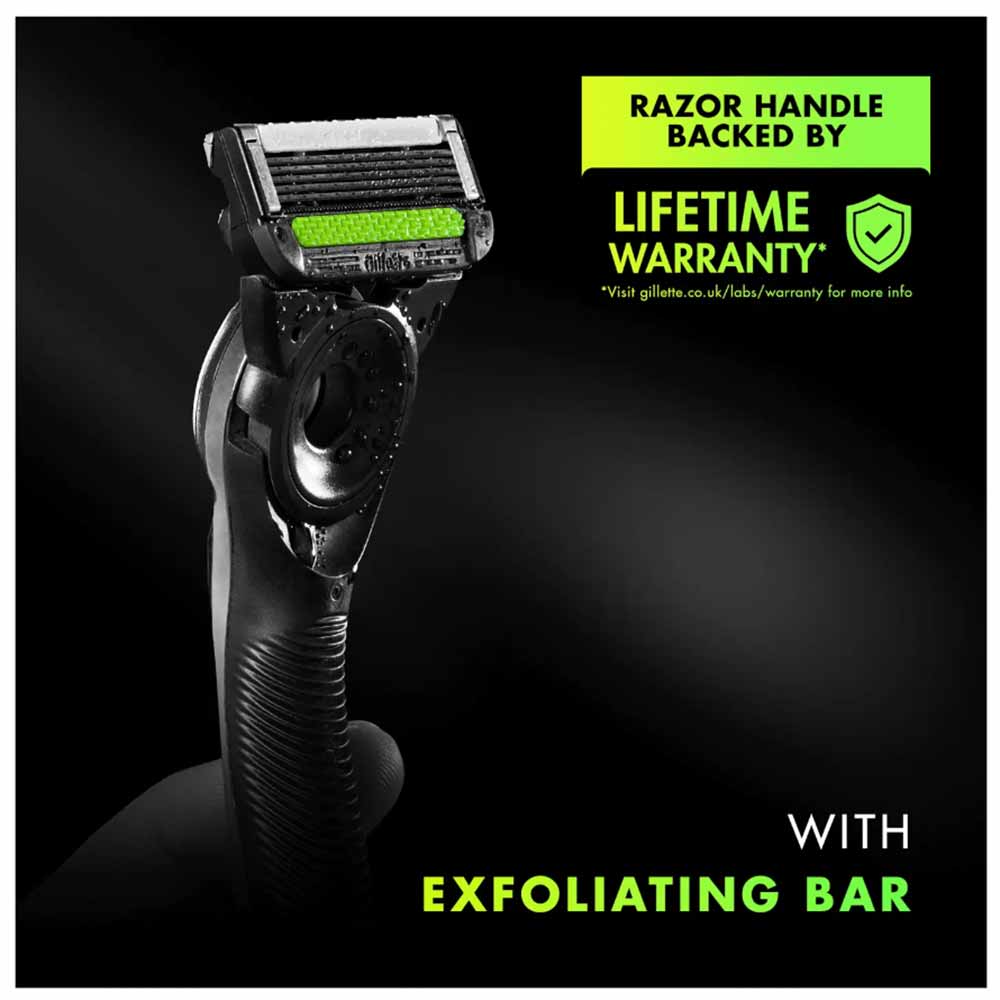 Gillette Labs Exfoliating Razor With Magnetic Docking Stand & Travel Case Set