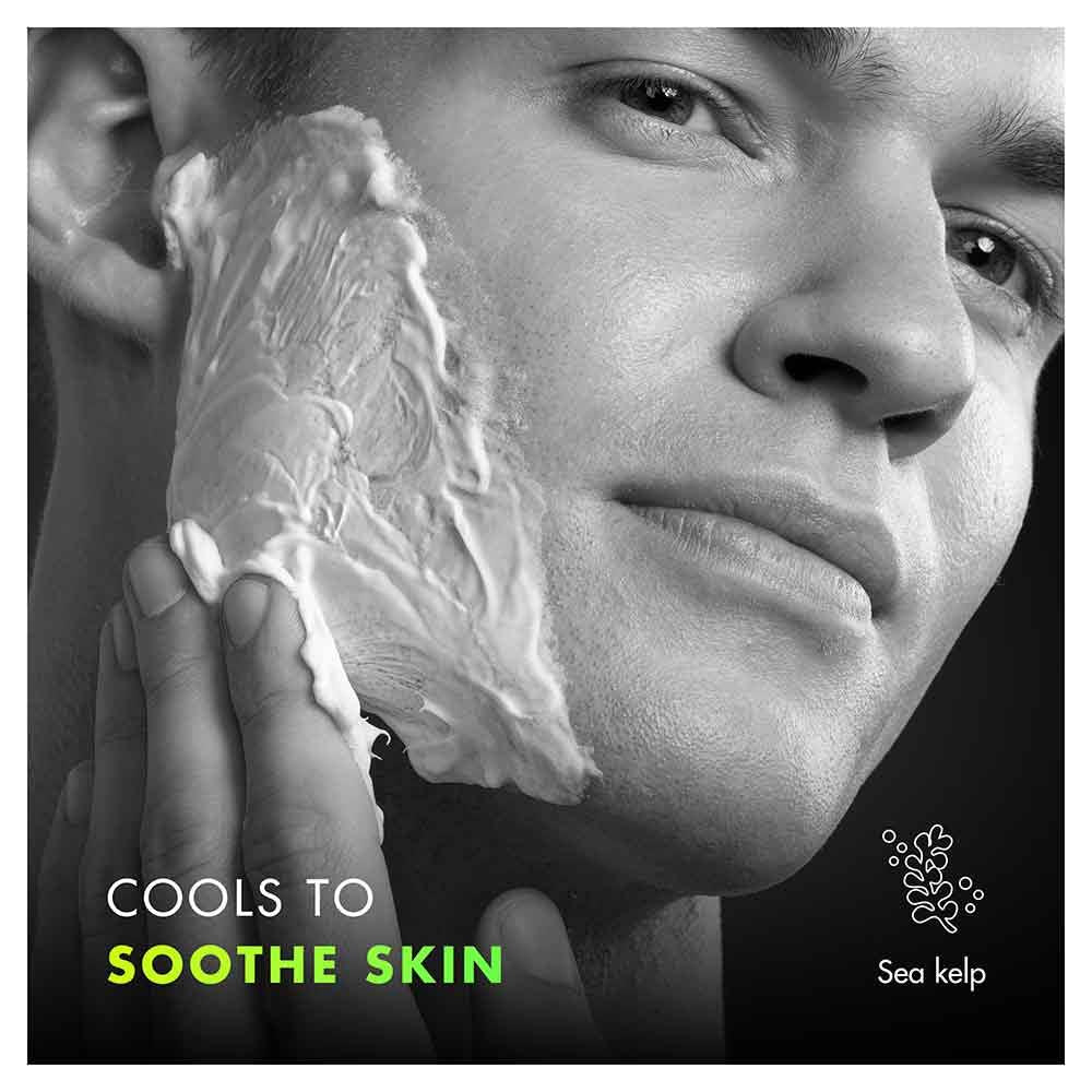 Gillette Labs Rapid Foaming Shave Gel With Vitamin B3 and Sea Kelp