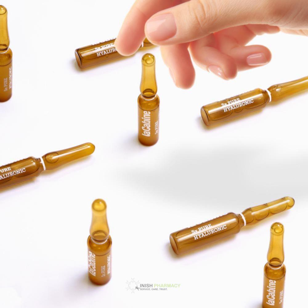 LaCabine 5x Pure Hyaluronic Ampoule - Moisturising & Smoothing 10 x 2ml