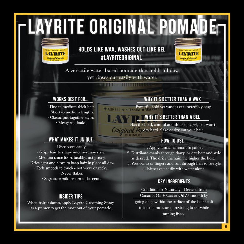 Layrite Original Pomade 120g