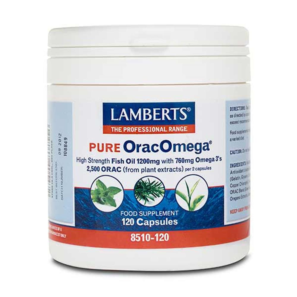 Lamberts Pure OracOmega 120 Capsules