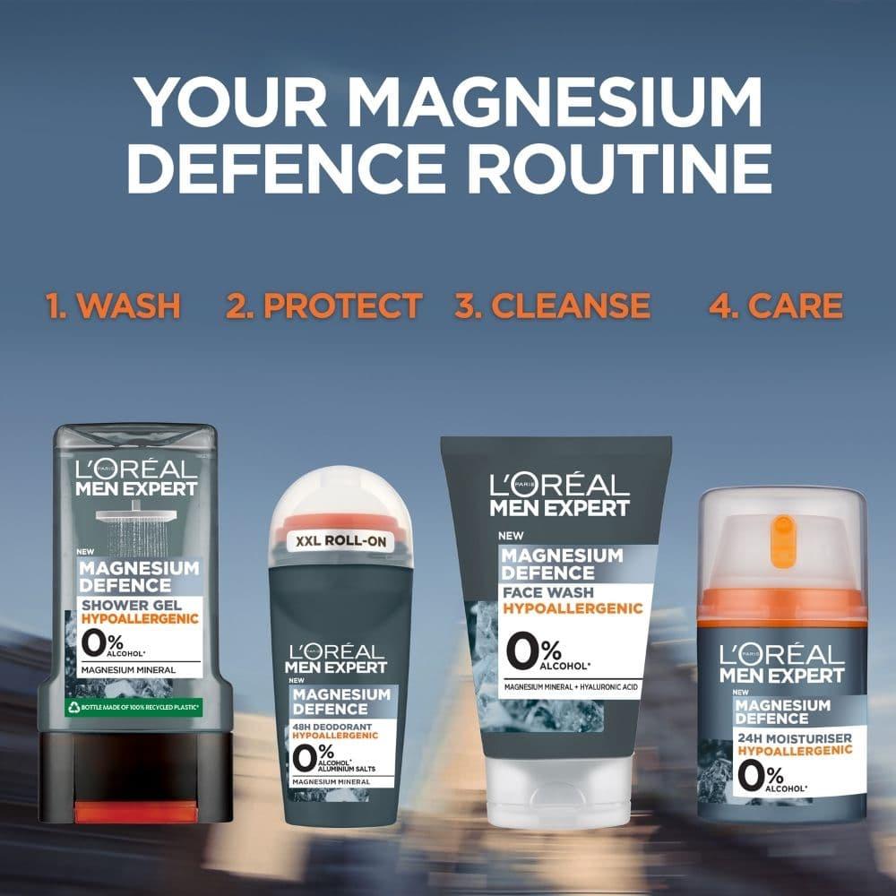 L'Oreal Men Expert Magnesium Defence Wash 100ml