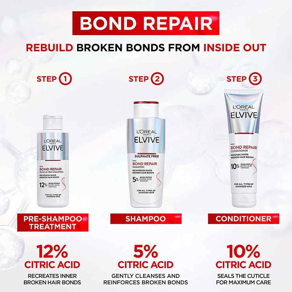 L'Oreal Elvive Bond Repair Shampoo 200ml