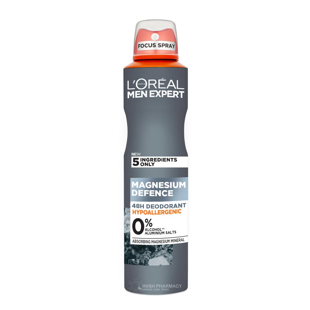 L'Oreal Men Expert Magnesium Defence Spray 250ml