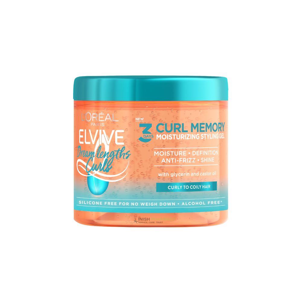 L'Oreal Elvive Dream Lengths Curls 3 Days Moisturising Styling Gel 400ml