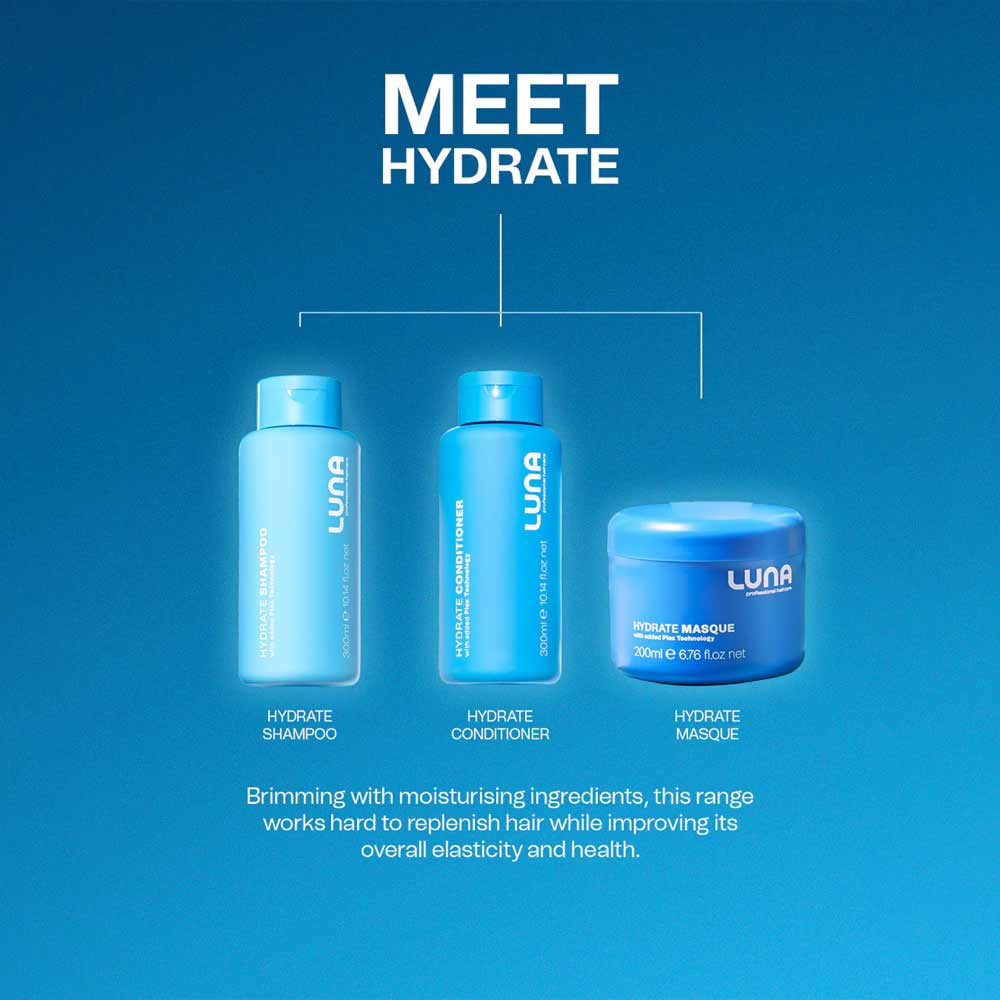 LUNA Professional Moisture Lock Trio Haircare Set