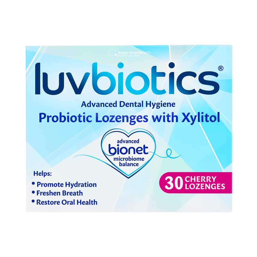 Luvbiotics Cherry Dental Lozenges