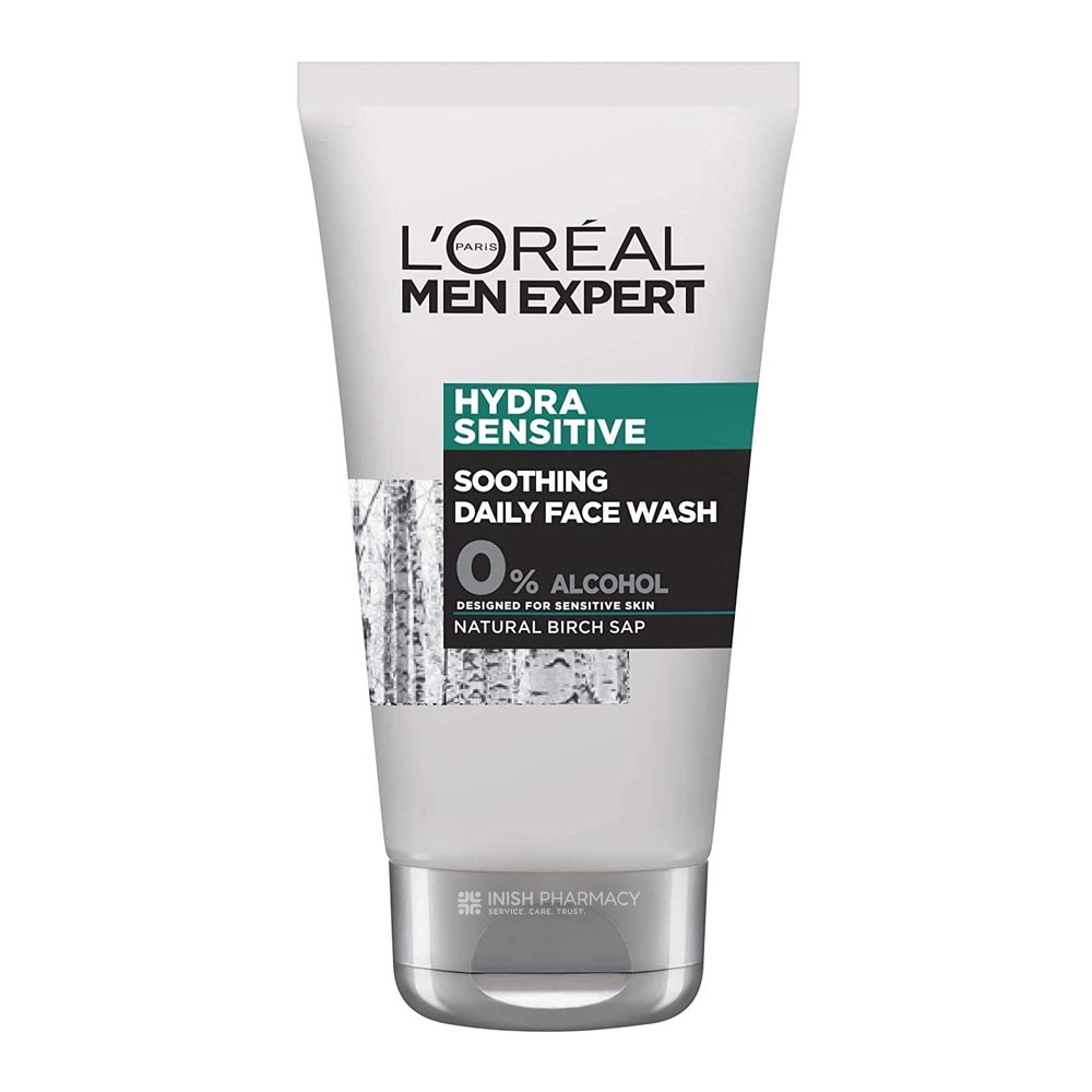 L'Oreal Men Expert Hydra Sensitive Soothing Daily Face Wash 100ml