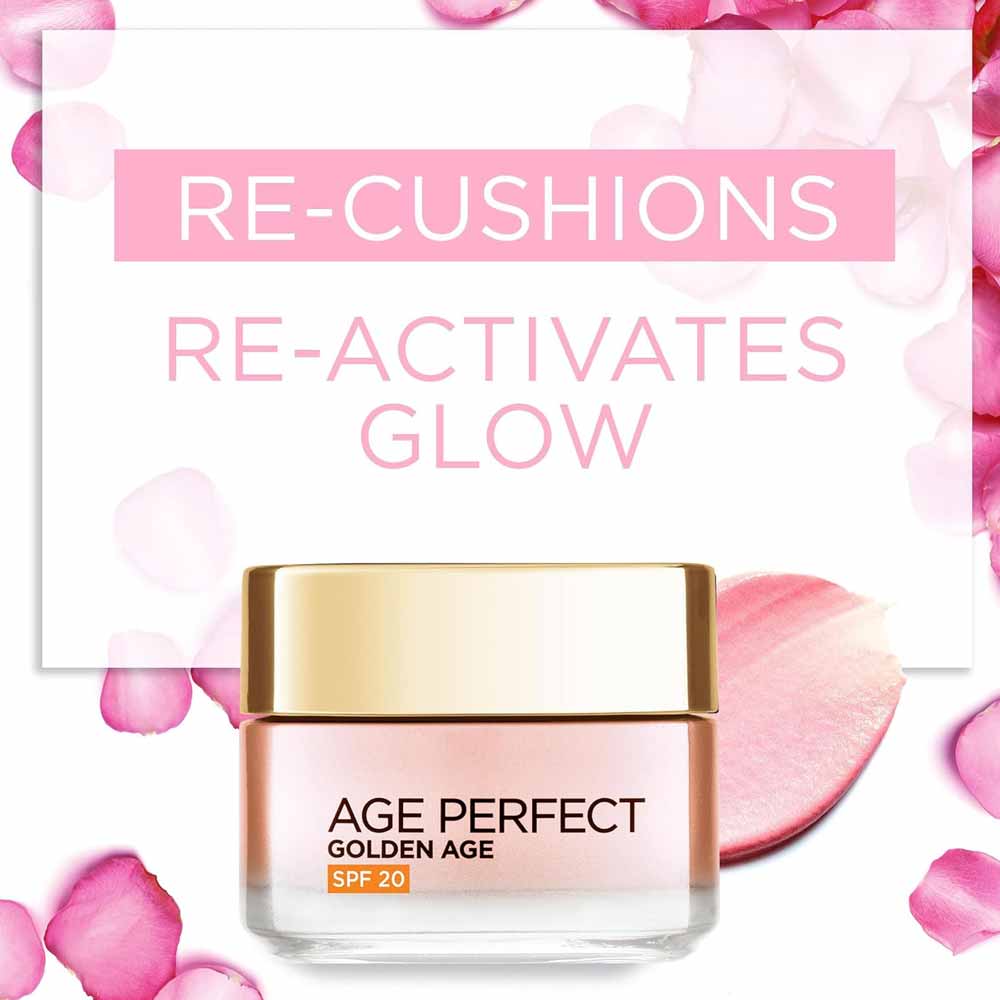 L'Oreal Paris Age Perfect Golden Age Re-Fortifying Rosy Care SPF20 Cream 50ml