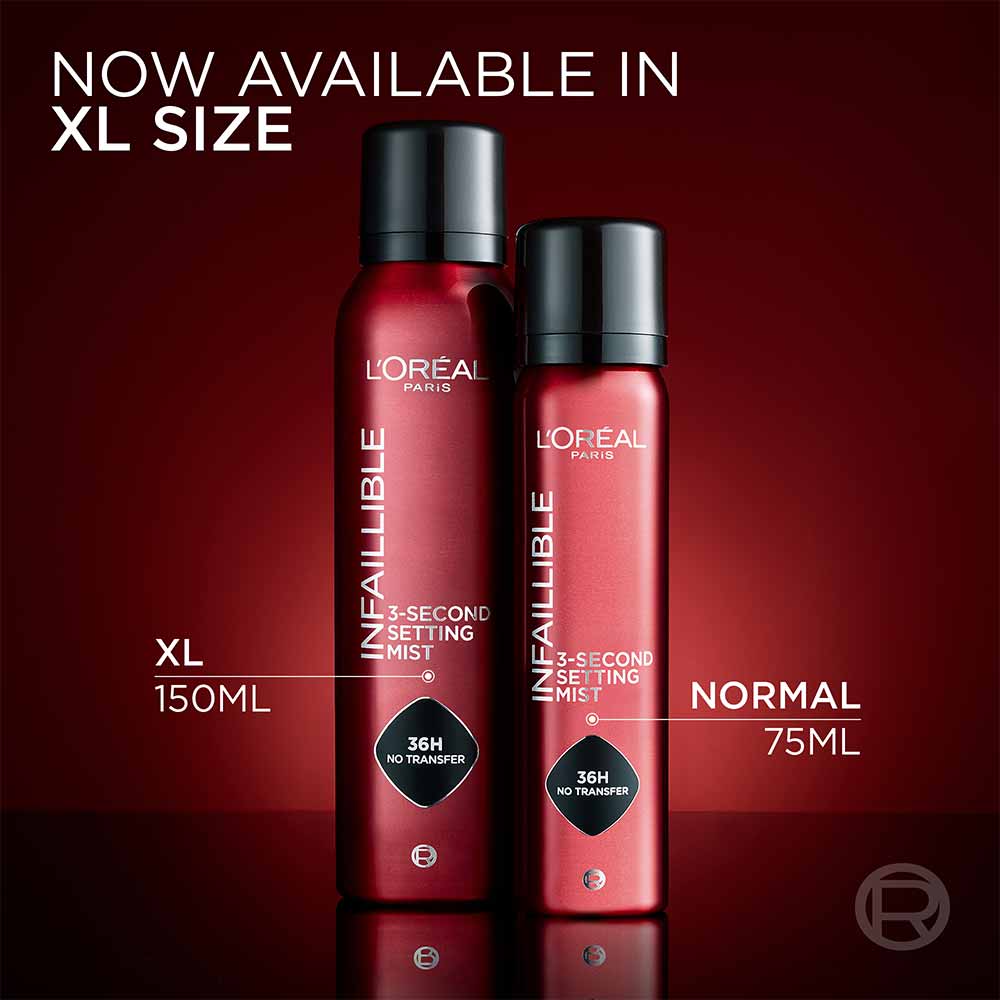 L'Oreal Paris Infallible 3-Second Setting Spray XL 150ml