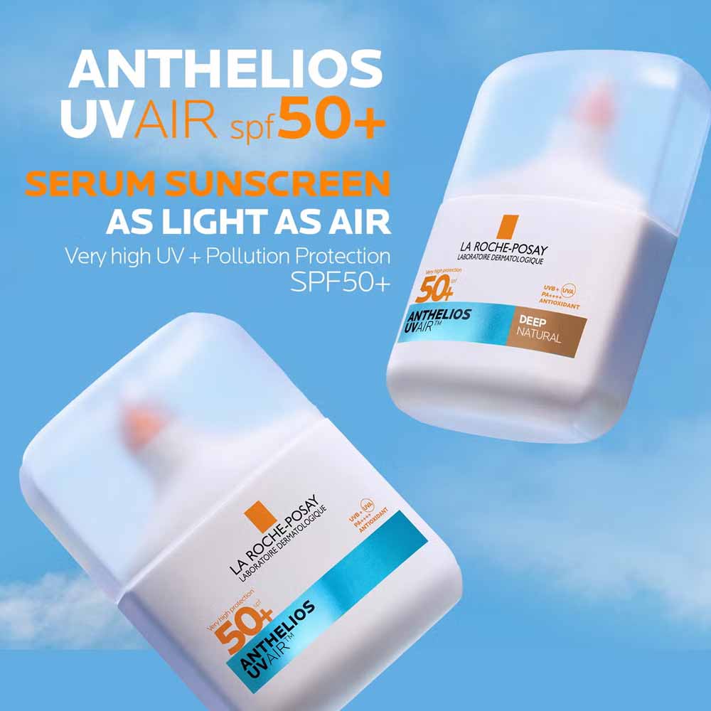La Roche Posay Anthelios UVAIR Sun Serum SPF50+ Tinted Dark 50ml