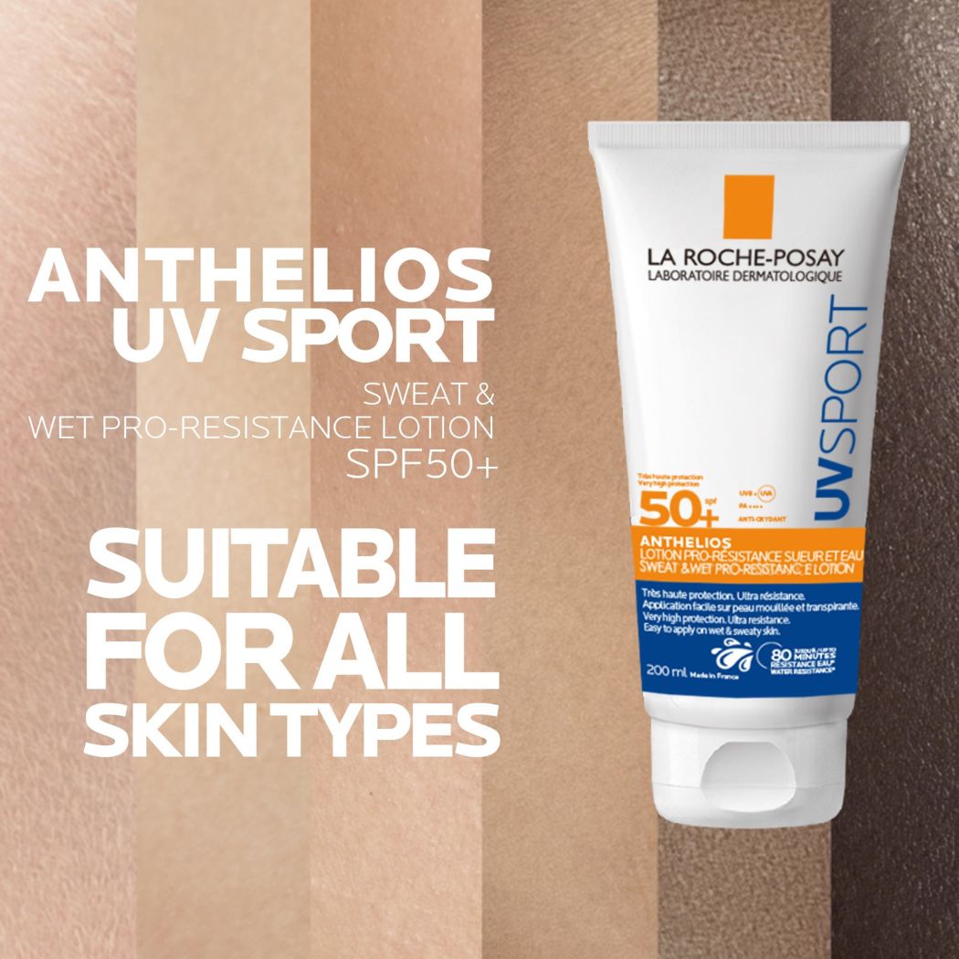 La Roche Posay Anthelios UVSPORT Wet Skin Invisible Lotion SPF50 200ml