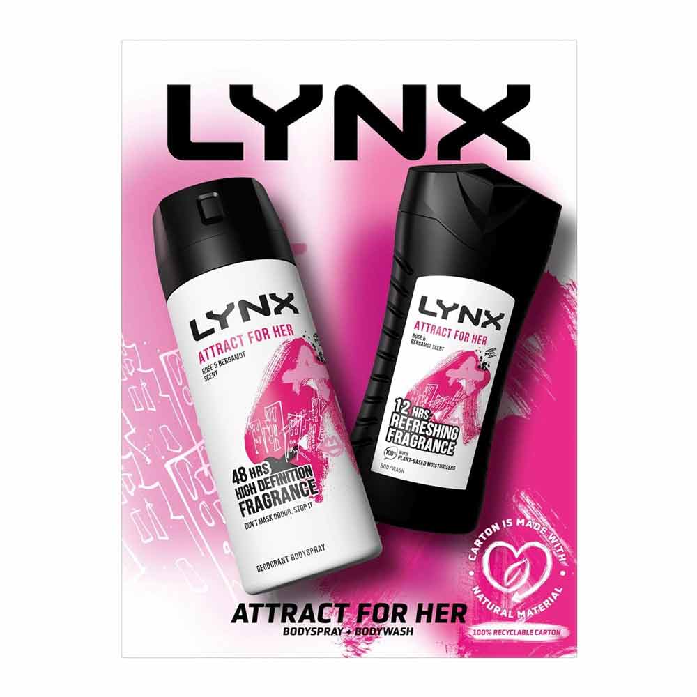 Lynx Attract For Her Duo Gift Set