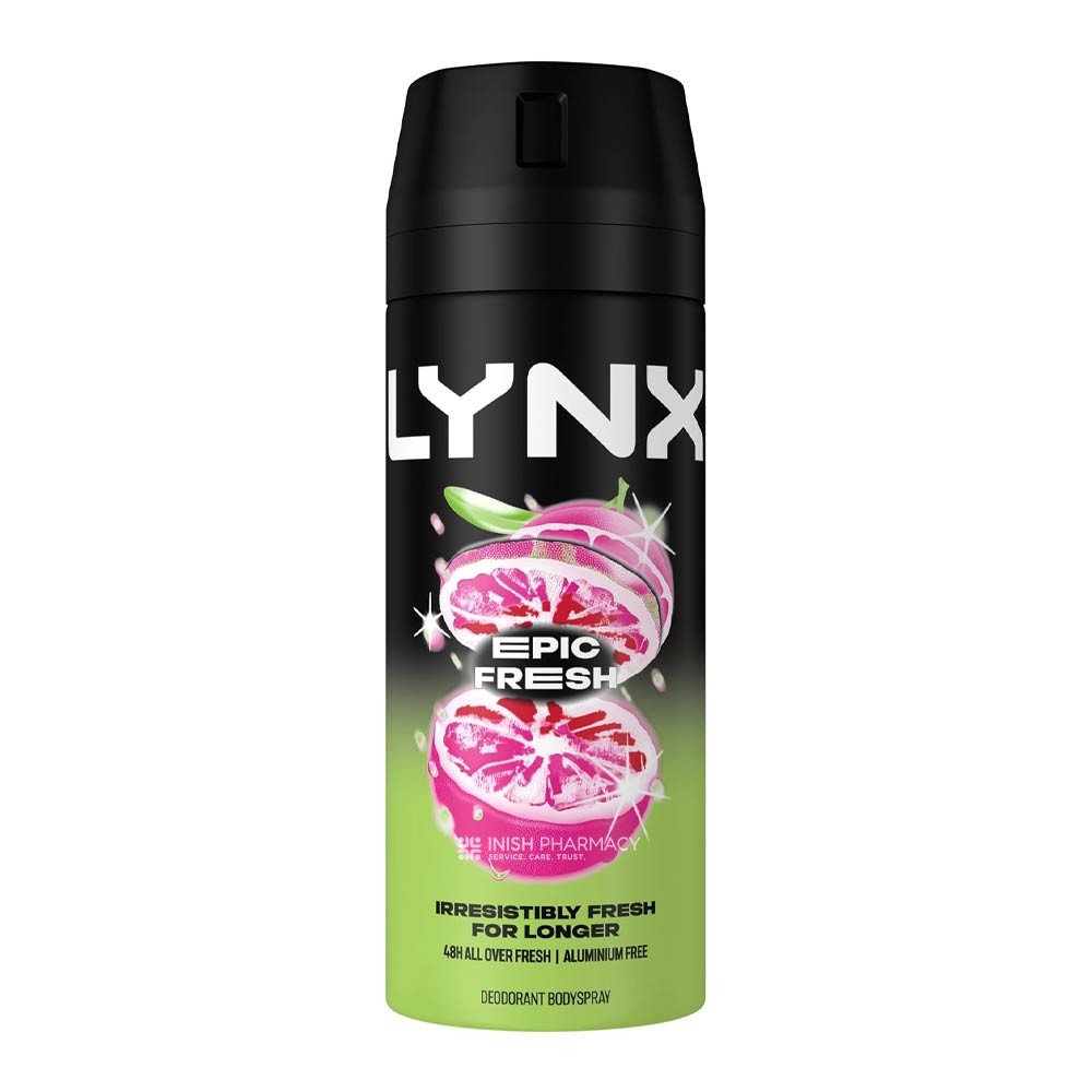Lynx Deodorant Body Spray Epic Fresh 150ml