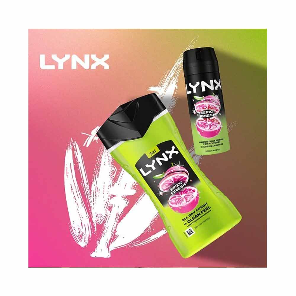 Lynx Shower Gel Epic Fresh 225ml