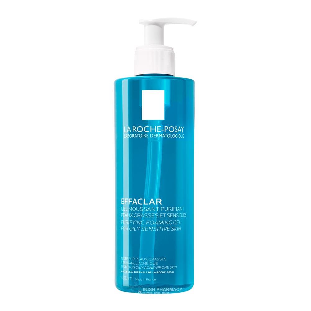 La Roche Posay Effaclar Purifying Cleansing Gel 400ml – dermatologist-developed for healthy skin