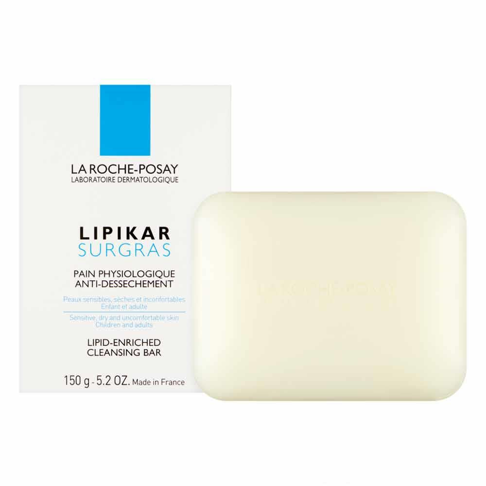 La Roche Posay Lipikar Soap Cleansing Bar 150g – soothes and protects eczema-prone skin
