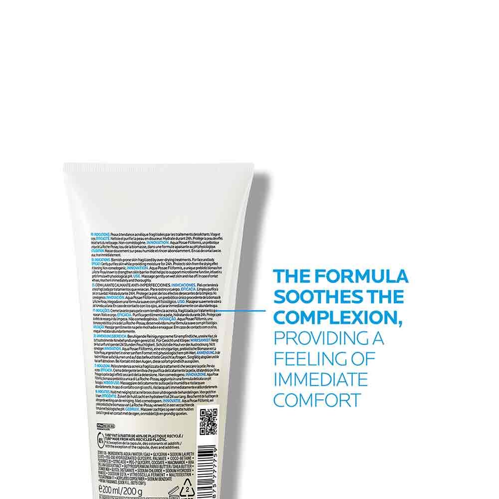 La Roche Posay Effaclar H Cleansing Cream for Oily Blemish Prone Skin 200ml