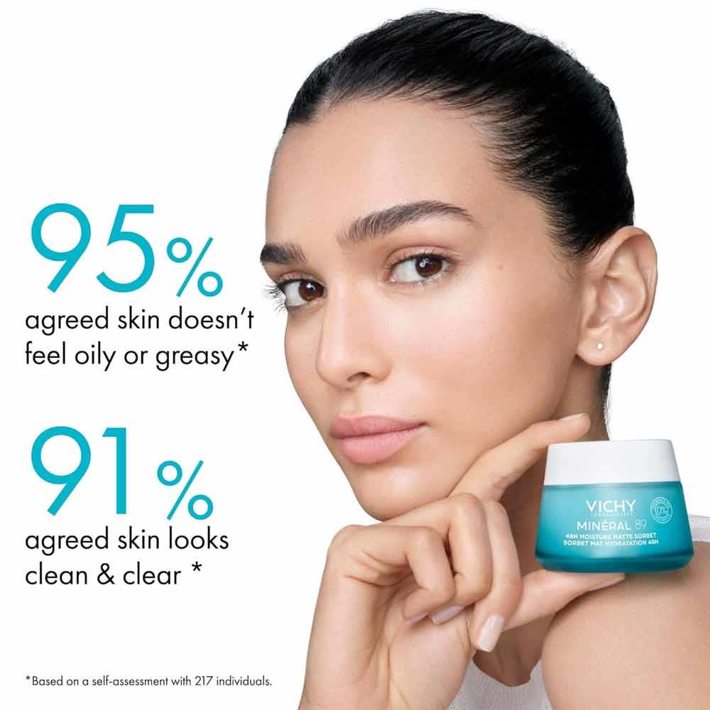 Vichy Mineral 89 24H Matte Moisture Gel