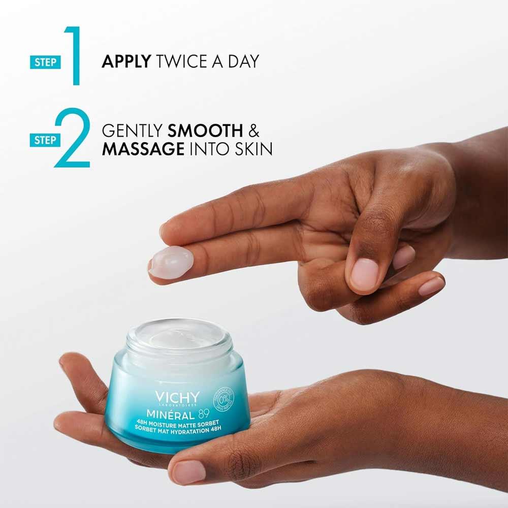 Vichy Mineral 89 24H Matte Moisture Gel