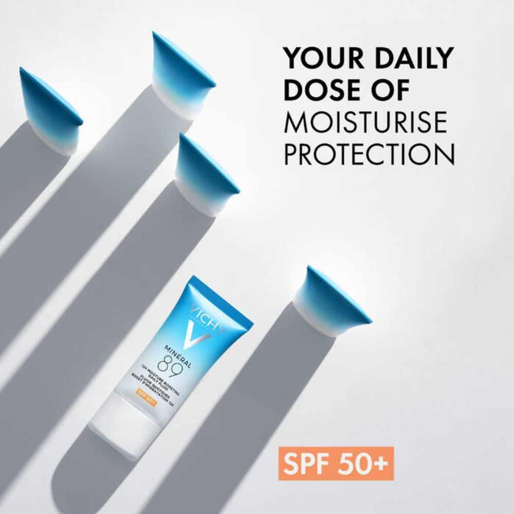 Vichy Mineral 89 Moisture Boosting Daily Fluid SPF50+