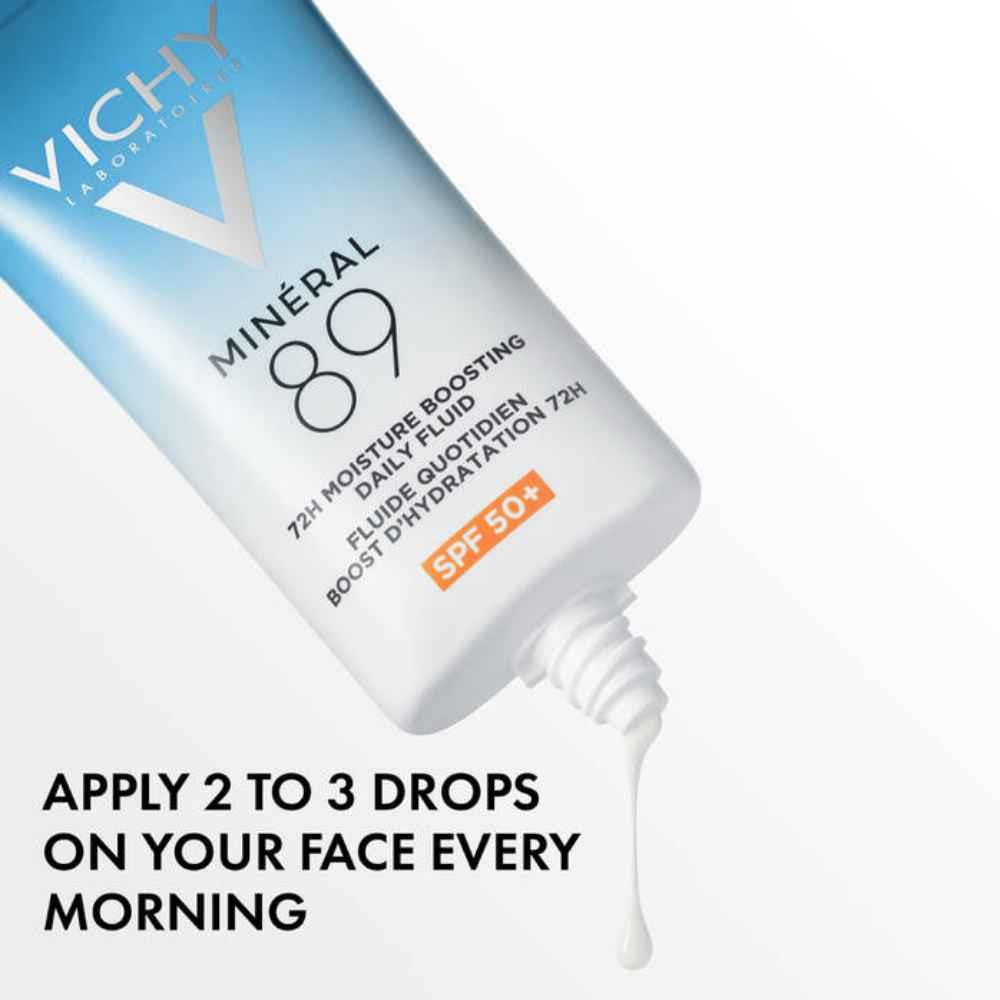 Vichy Mineral 89 Moisture Boosting Daily Fluid SPF50+