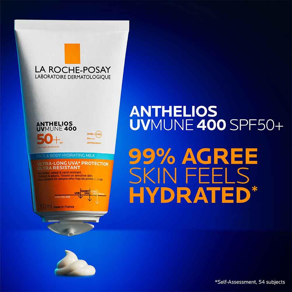 La Roche Posay Anthelios UVMune 400 Face & Body Hydrating Milk SPF50+ 150ml