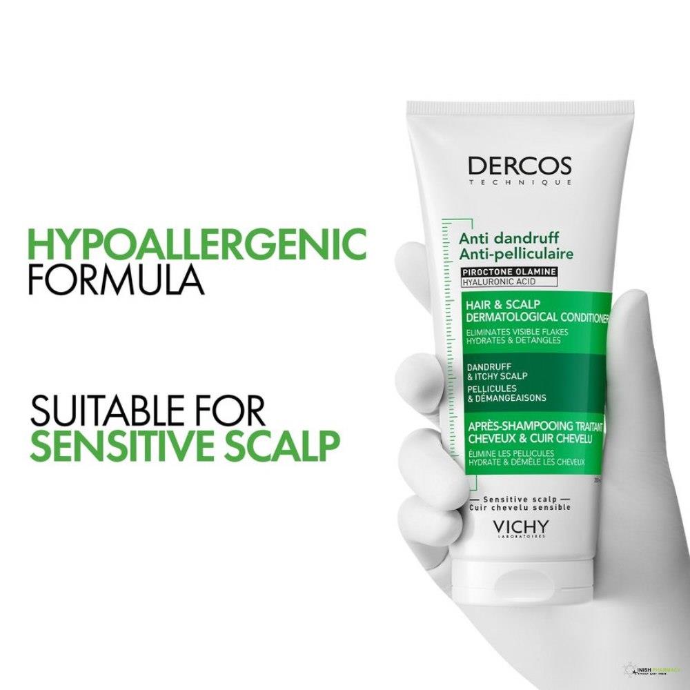 Vichy Dercos Dandruff & Itchy Scalp Conditioner 200ml