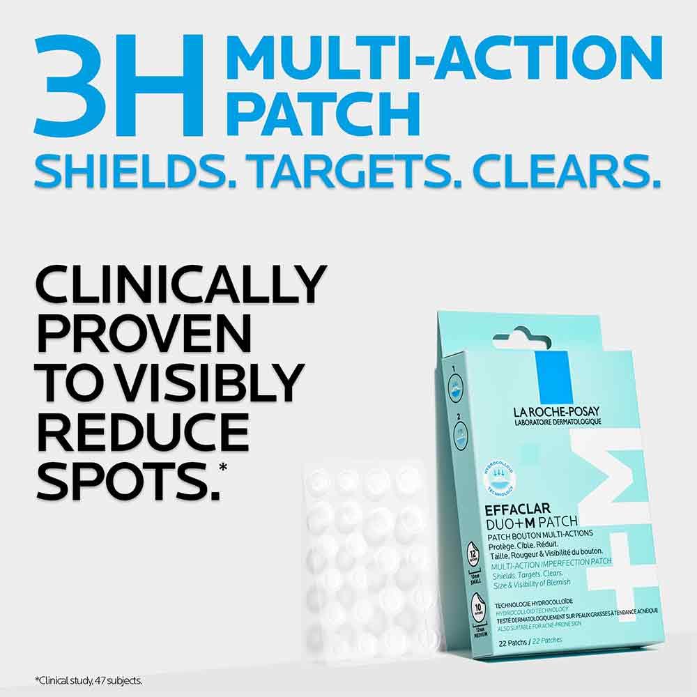 La Roche Posay Effaclar Duo+M Multi-Action Patches for Breakouts 22 Pack