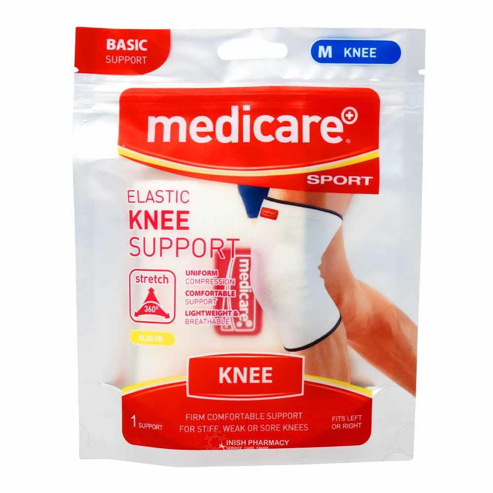 Medicare Sport Knee Support Medium – supports and stabilises the knee joint