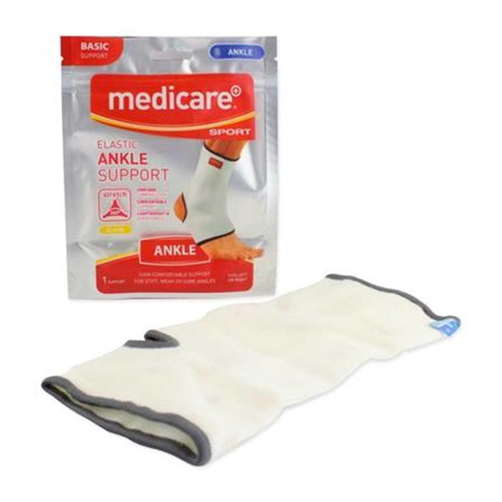 Medicare Sport Elastic Ankle Support Medium – supports and protects the ankle