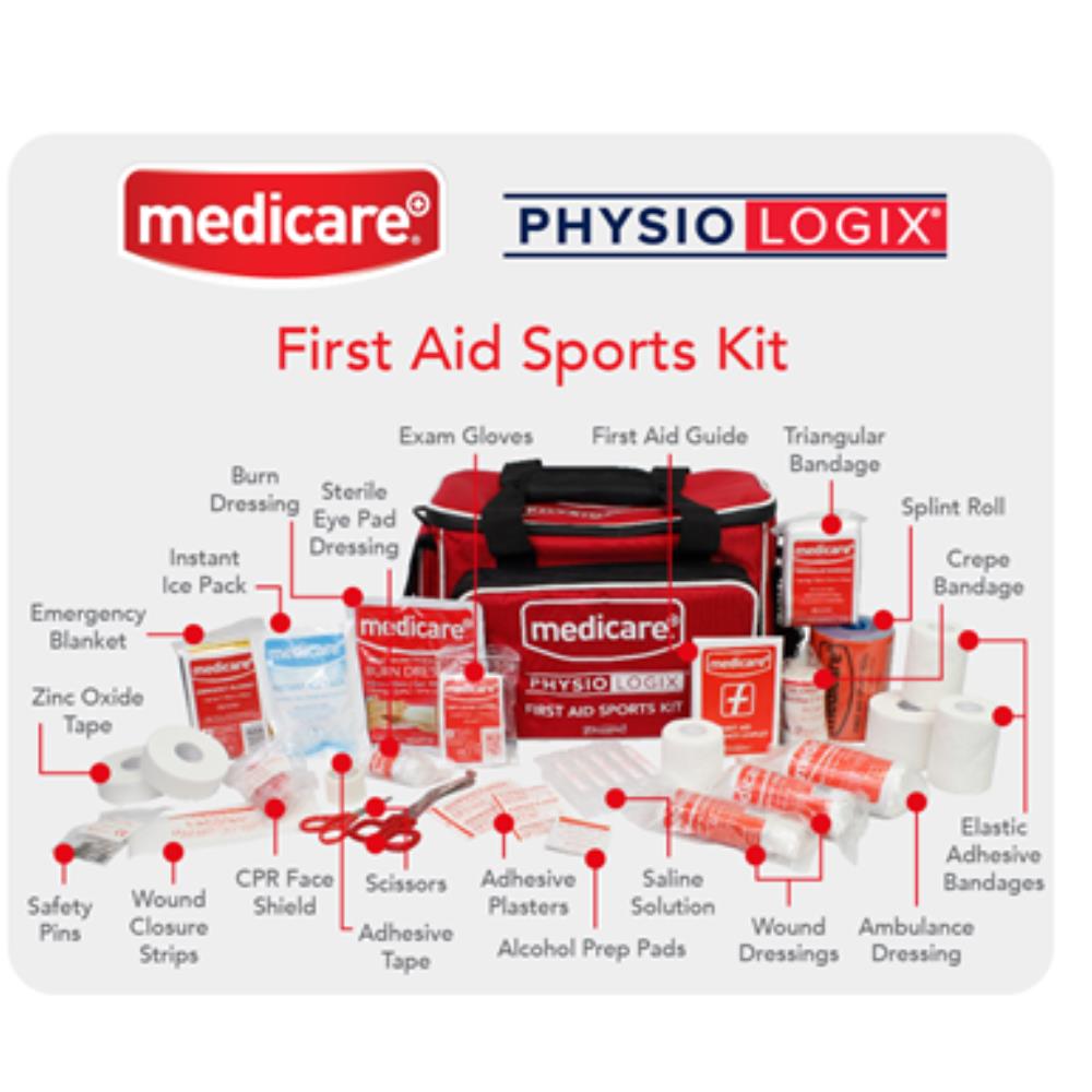 Medicare Physiologix Sports First Aid Kit - MD6008