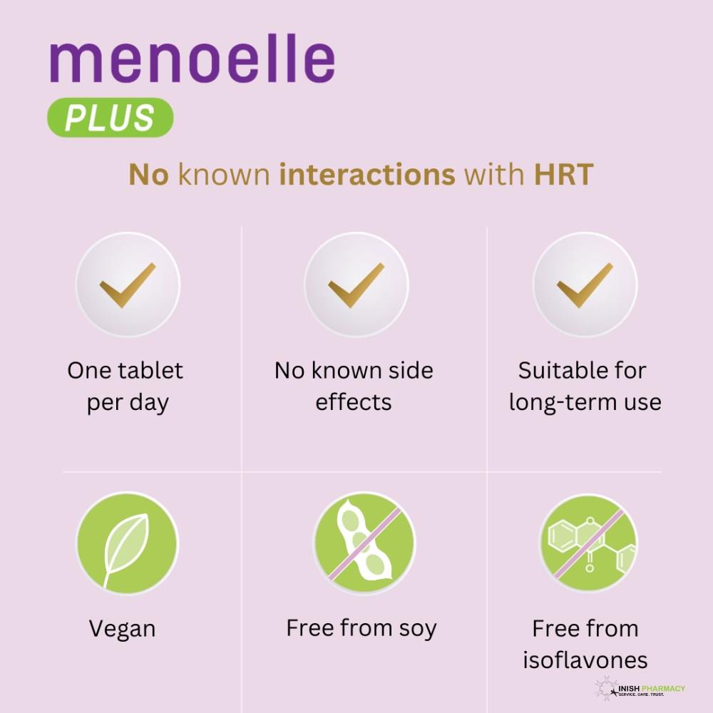 Menoelle Plus For Menopausal Women 30 Tablets