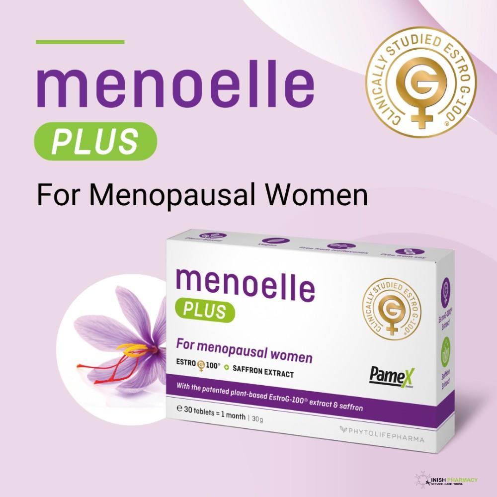 Menoelle Plus For Menopausal Women 30 Tablets