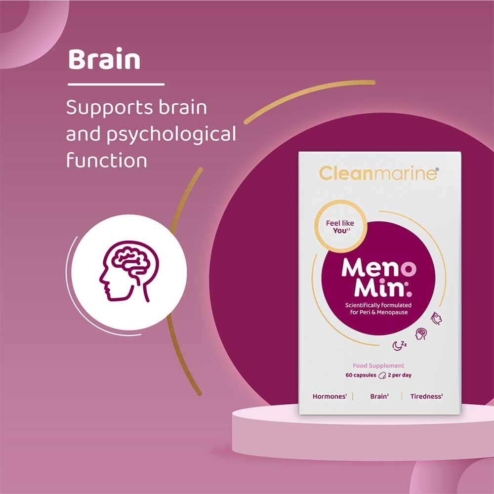 Cleanmarine MenoMin For Menopause 60 Pack