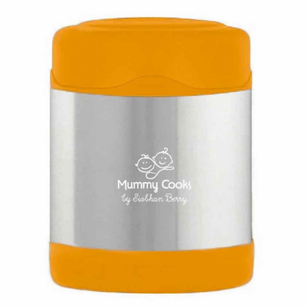 Mummy Cooks Insulated Food Flask Orange 300ml