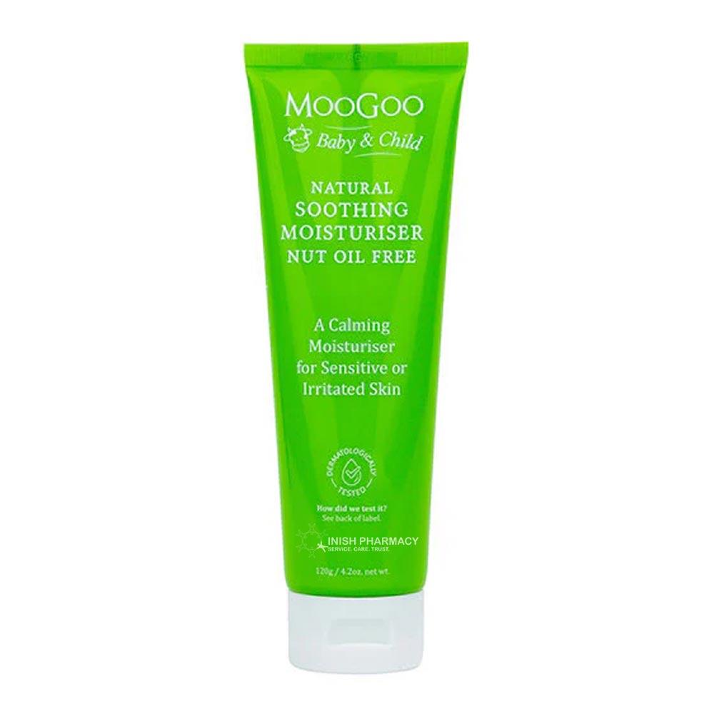 MooGoo Baby & Child Natural Soothing Moisturiser Nut Oil Free 120g