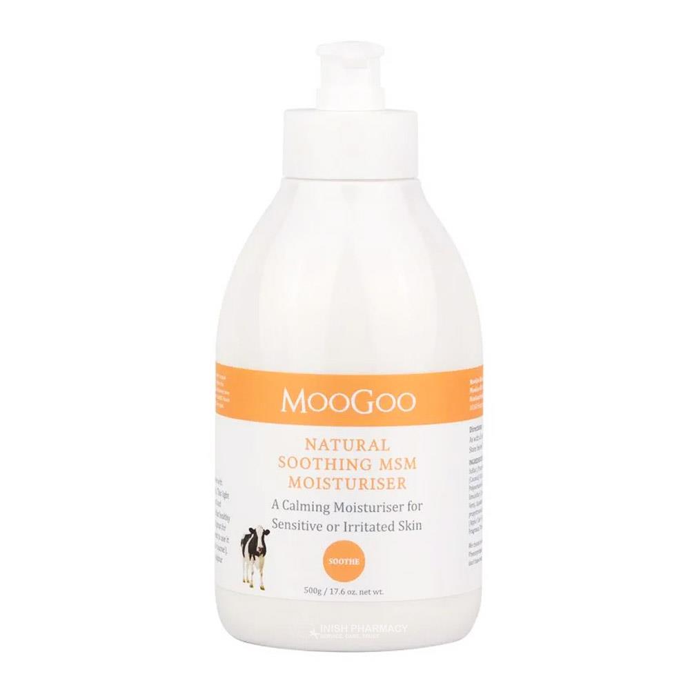 MooGoo Natural Soothing MSM Moisturiser 500g