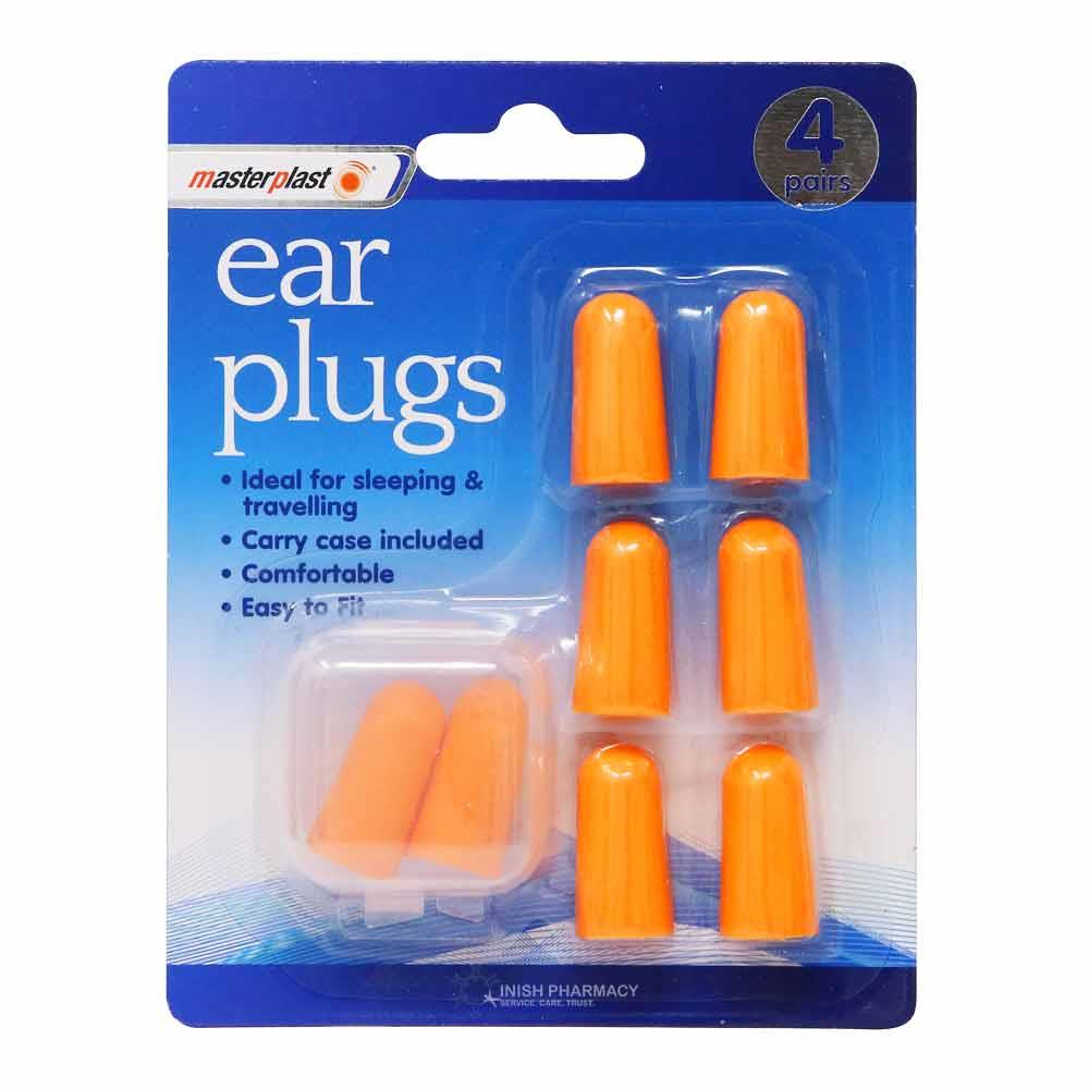 Master Plaster Ear Plugs 4 Pack