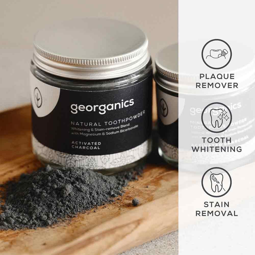 Georganics Mineral Toothpaste Charcoal 120ml