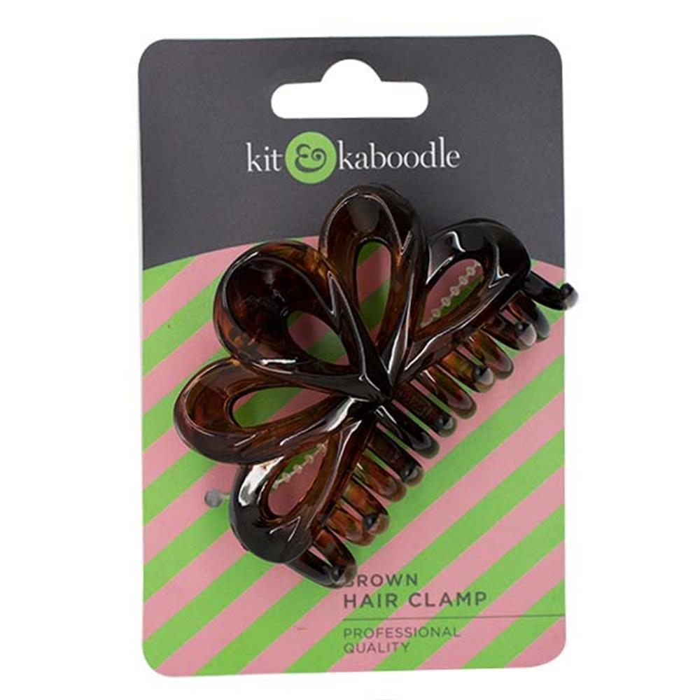 Kit & Kaboodle Brown Hair Clamp – for healthy, well-nourished hair