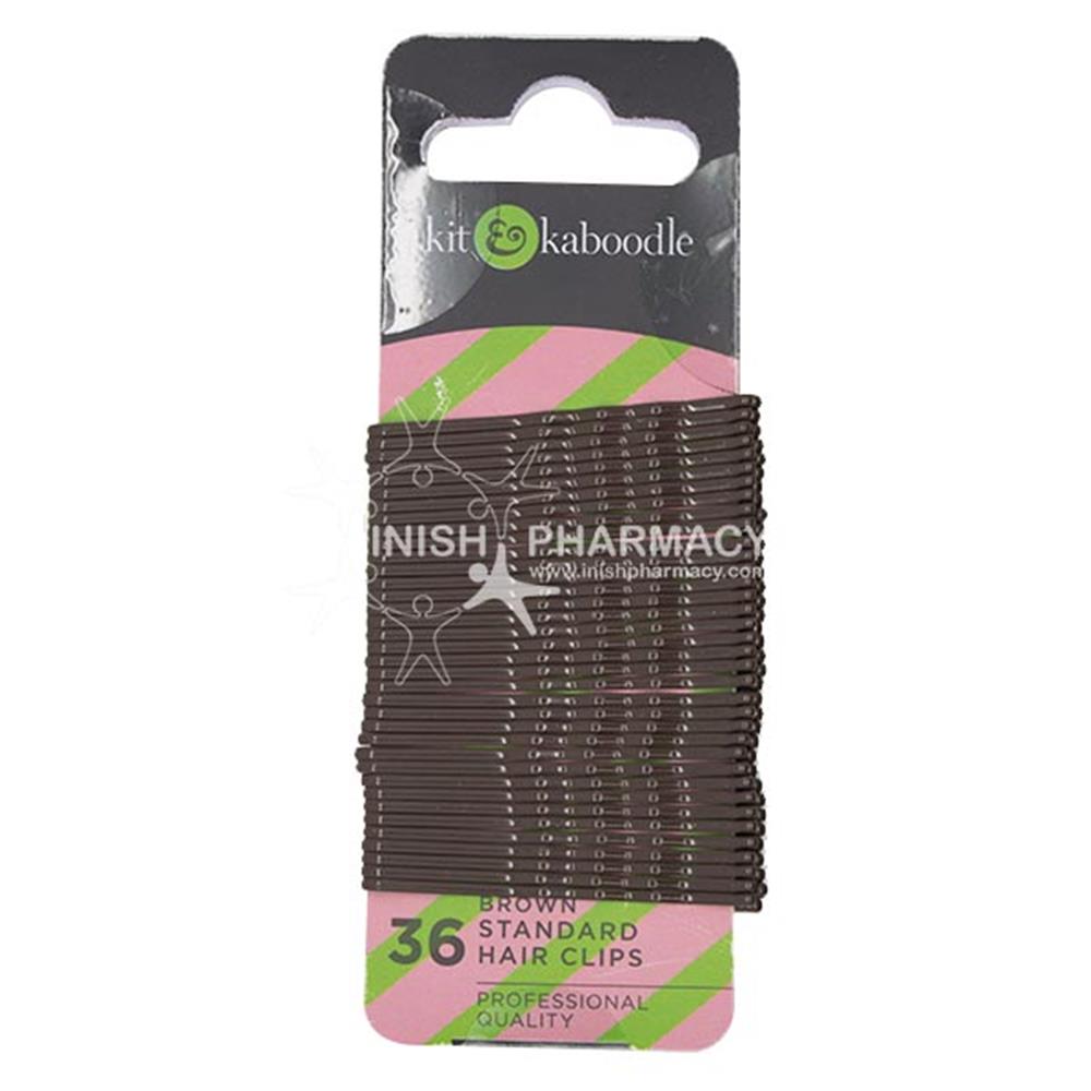 Kit & Kaboodle Brown Standard Clips 36 Pack