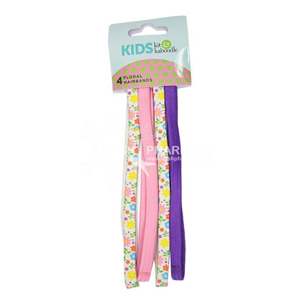 Kit & Kaboodle Floral Hair Bands 4 Pack
