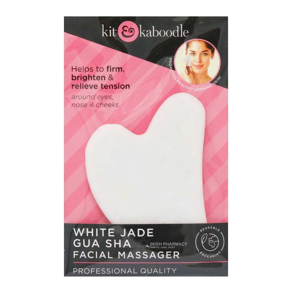 Kit & Kaboodle White Jade Gua Sha Facial Massager