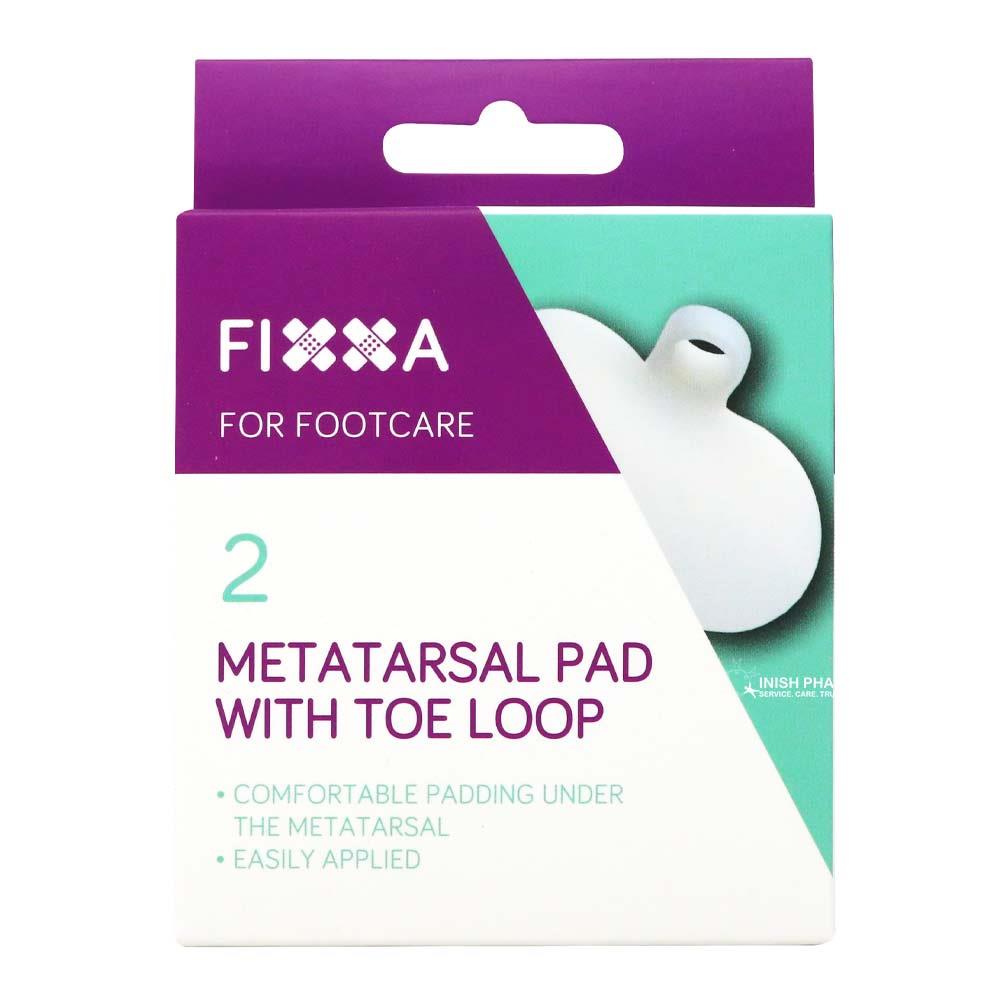 FIXXA Metatarsal Pad with Toe Loop - 2 Pack