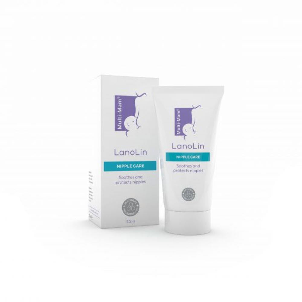 Multi-Mam Lanolin Nipple Care For Breastfeeding Mothers 30ml