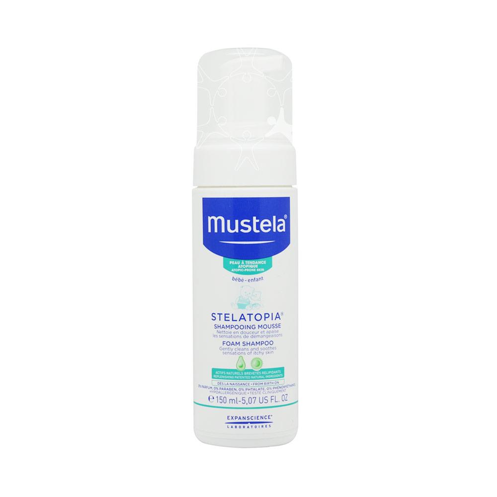 Mustela Stelatopia Foam Shampoo For Newborns 150ml