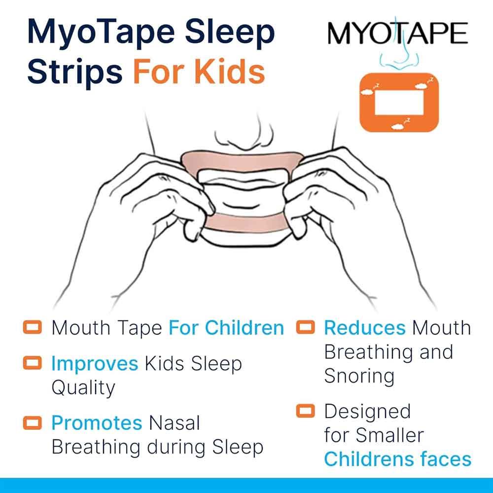 Myotape Nose Breathing For Kids 90 Strips