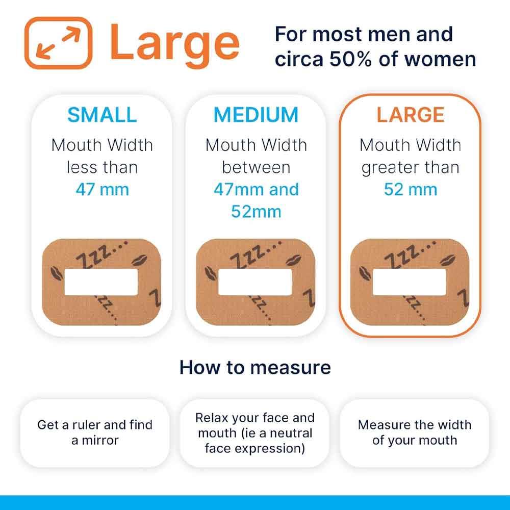 Myotape Nose Breathing For Beards 90 Strips